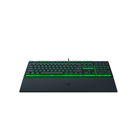 Razer | Gaming Keyboard | Ornata V3 X | Gaming keyboard | RGB LED light | US | Wired | Black | Numeric keypad | Silent Membrane - 4